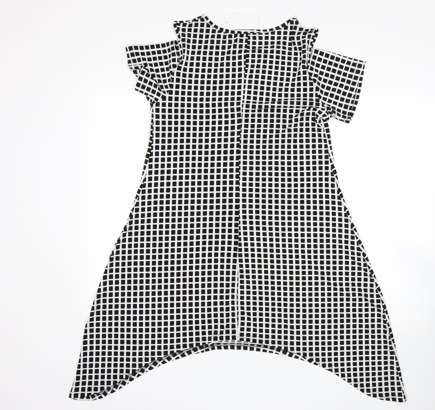 miss pretty world Womens Multicoloured Check  A-Line  Size 12