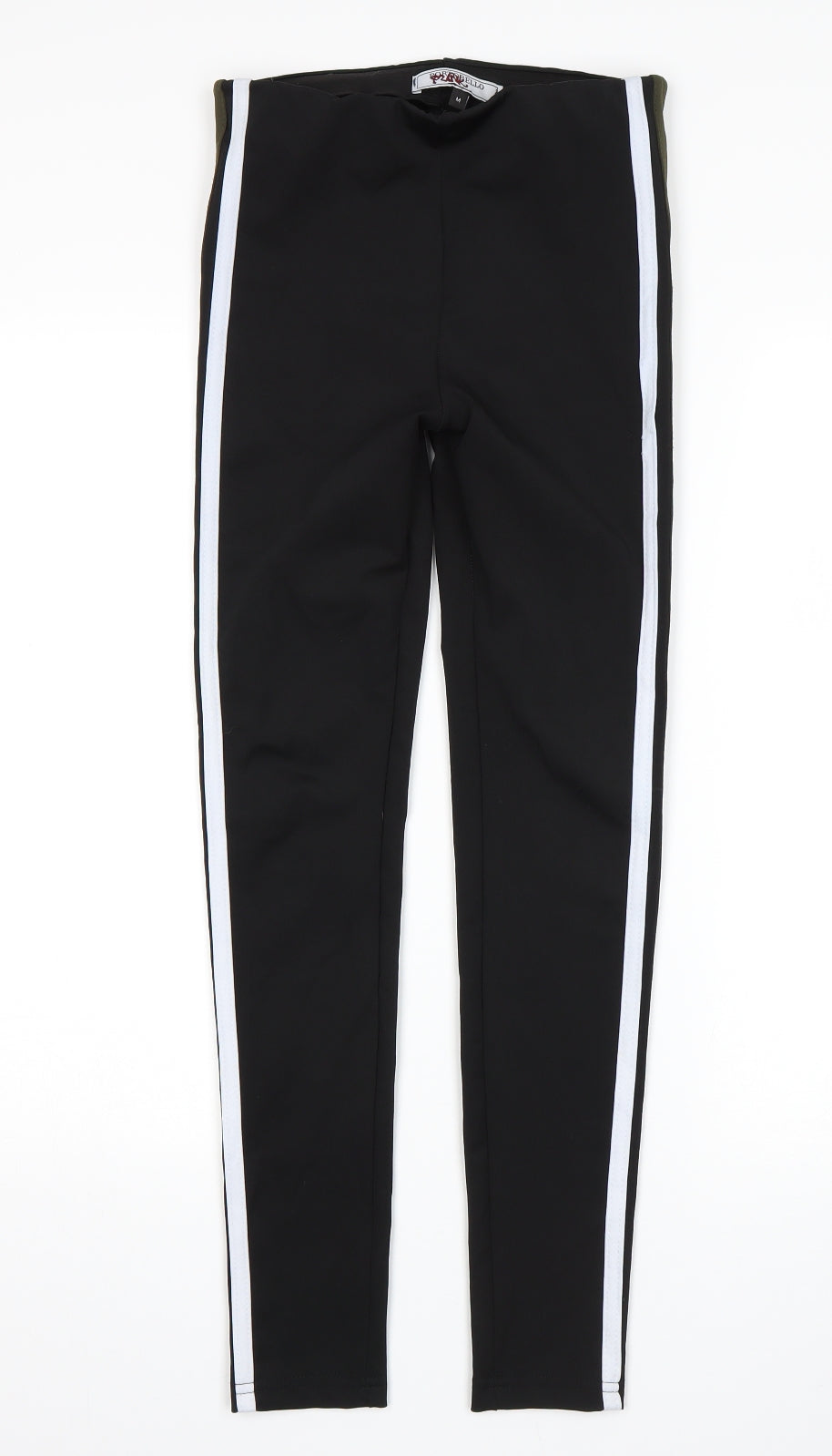 Portobello punk Womens Black   Jogger Leggings Size M L28 in