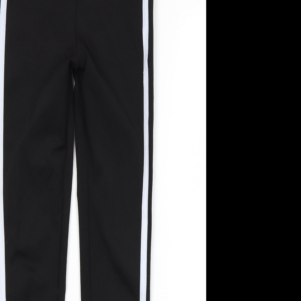 Portobello punk Womens Black   Jogger Leggings Size M L28 in