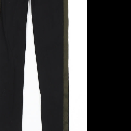 Portobello punk Womens Black   Jogger Leggings Size M L28 in