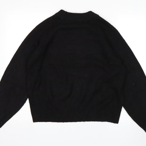 M&S Womens Black   Pullover Jumper Size M