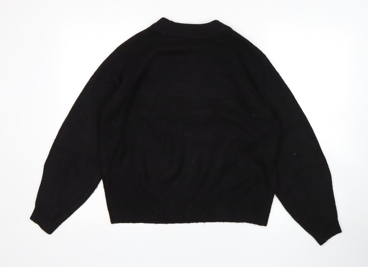 M&S Womens Black   Pullover Jumper Size M