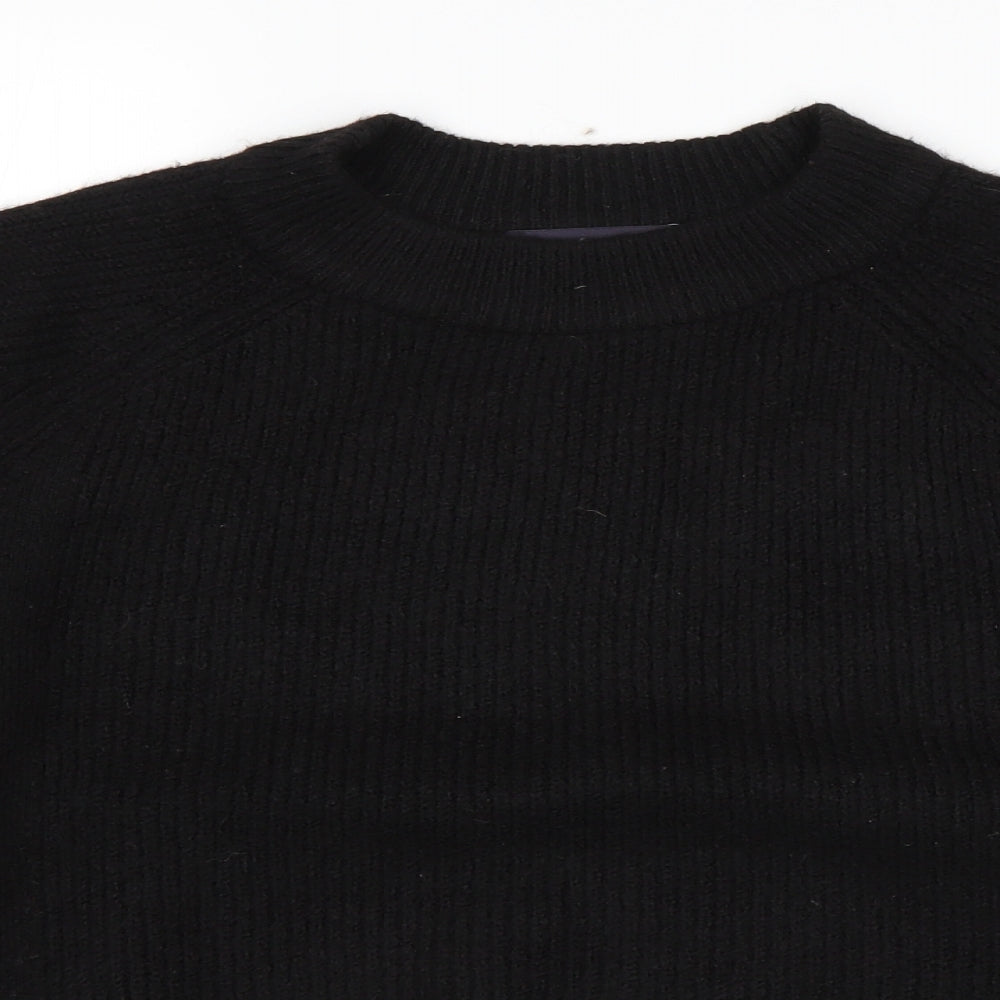 M&S Womens Black   Pullover Jumper Size M