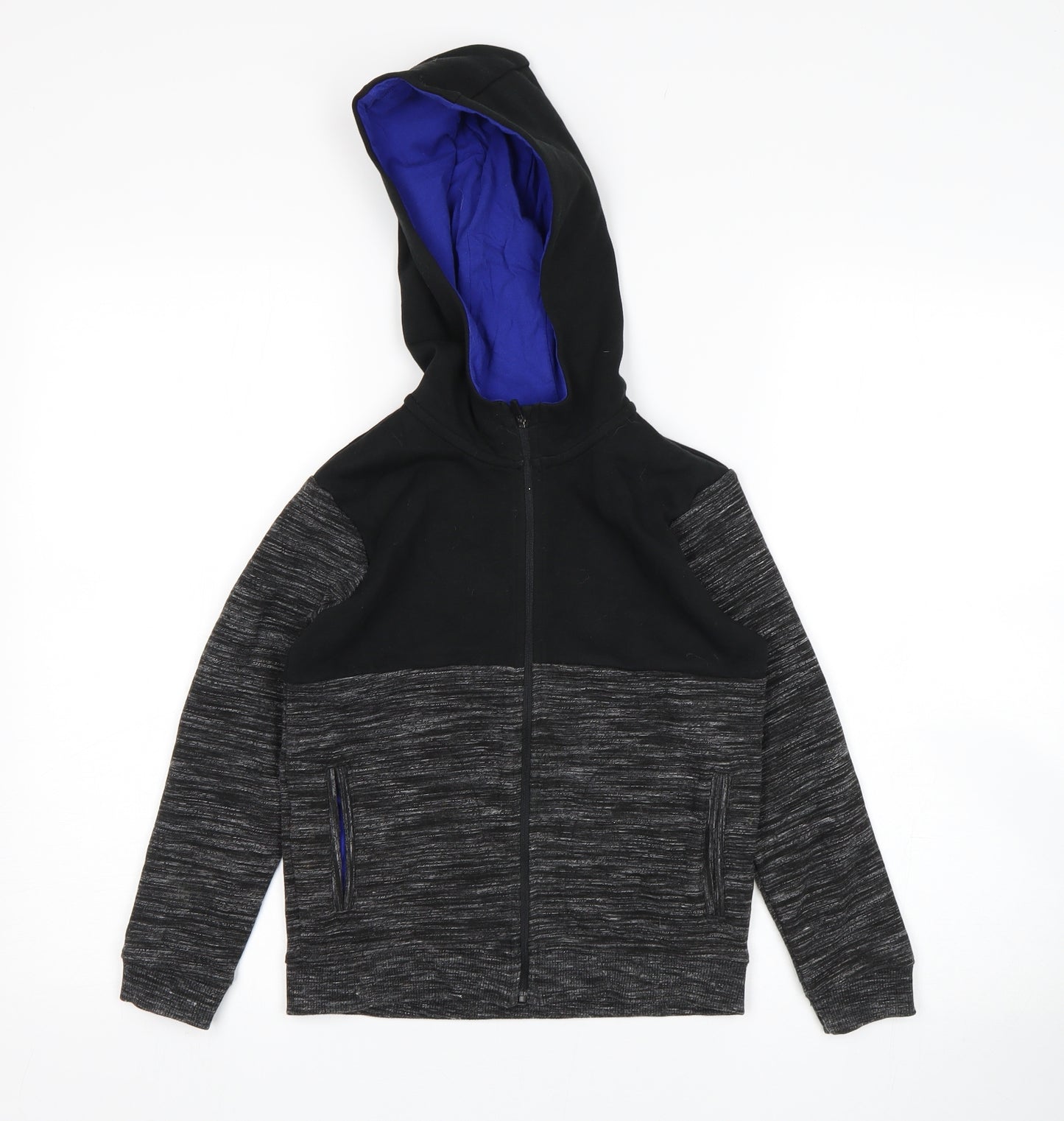 M&S Boys Multicoloured   Full Zip Hoodie Size 6-7 Years