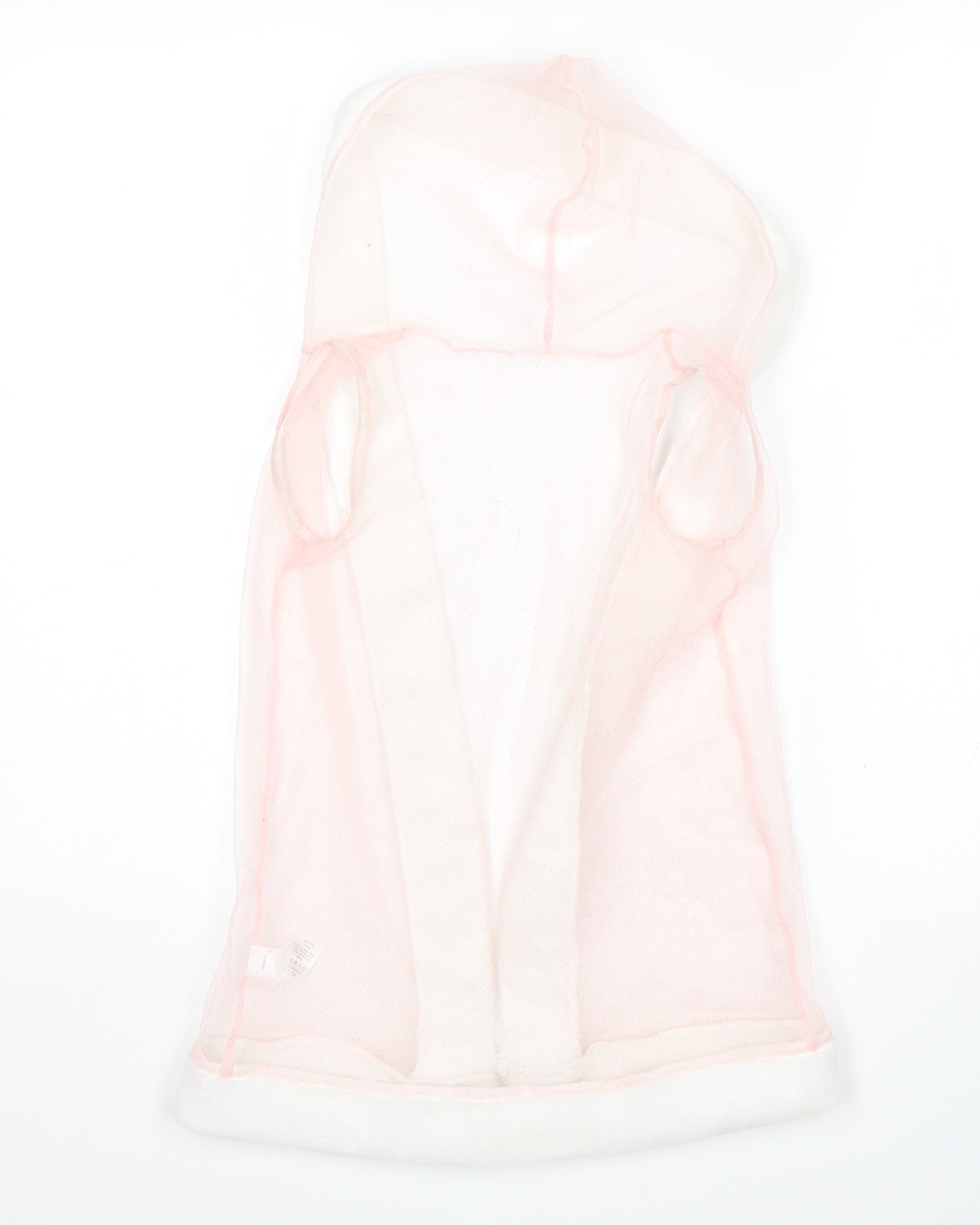 George Girls Pink Polka Dot   Gown Size 3-4 Years