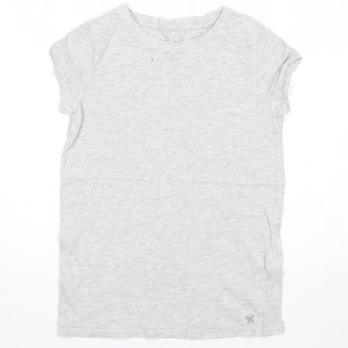 NEXT Girls Grey   Basic T-Shirt Size 9 Years