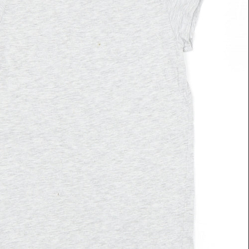 NEXT Girls Grey   Basic T-Shirt Size 9 Years