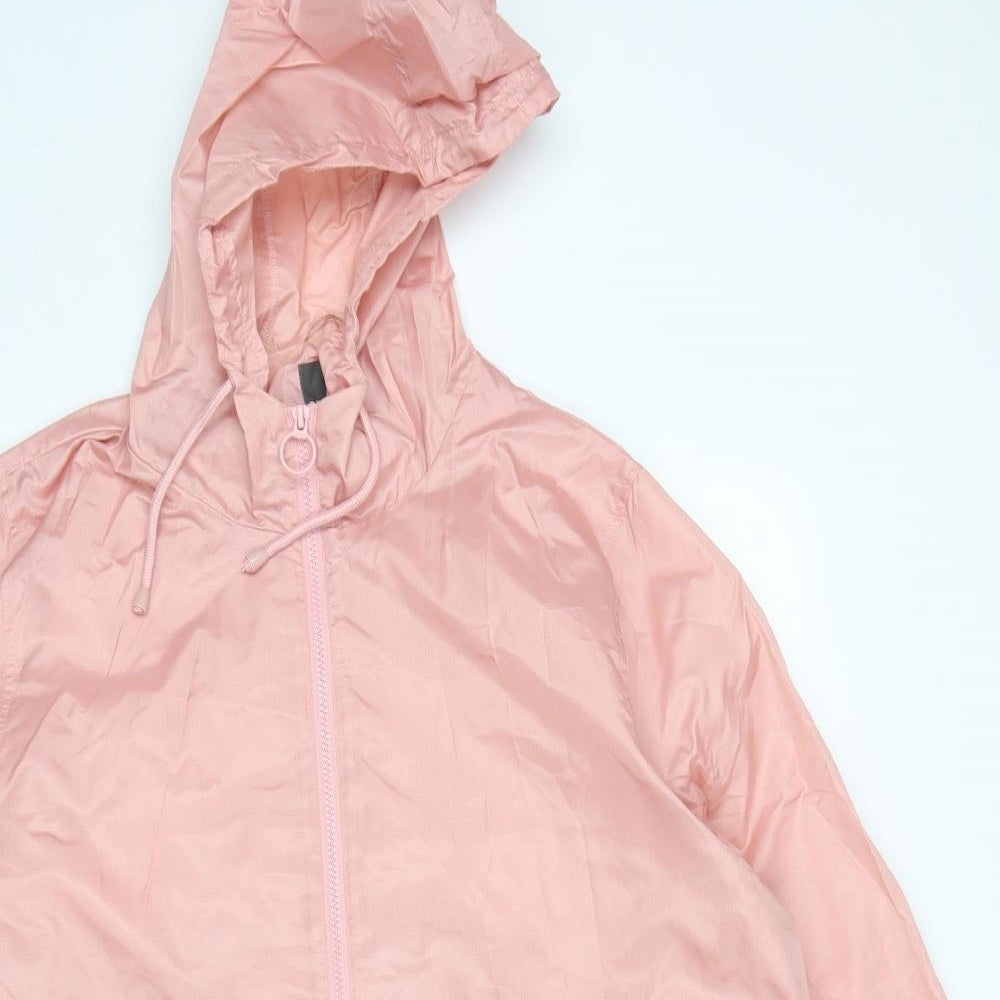 Primark Womens Pink   Windbreaker Coat Size M