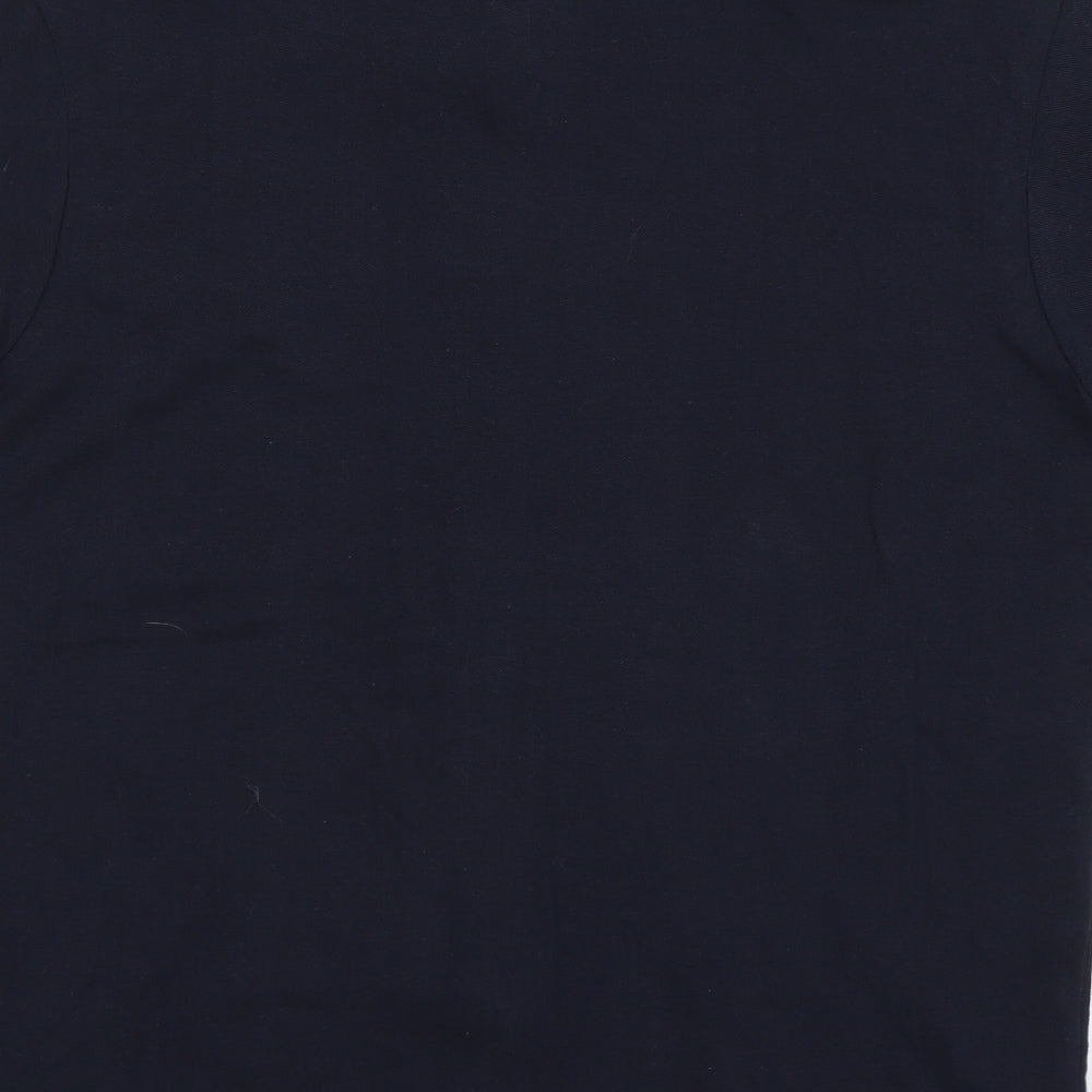 BoohooMAN Mens Blue    Button-Up Size L