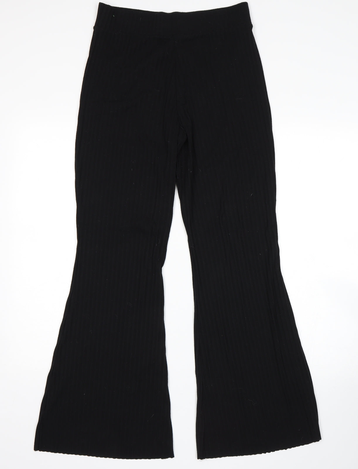 H&M Womens Black   Trousers  Size S L30 in - Flared