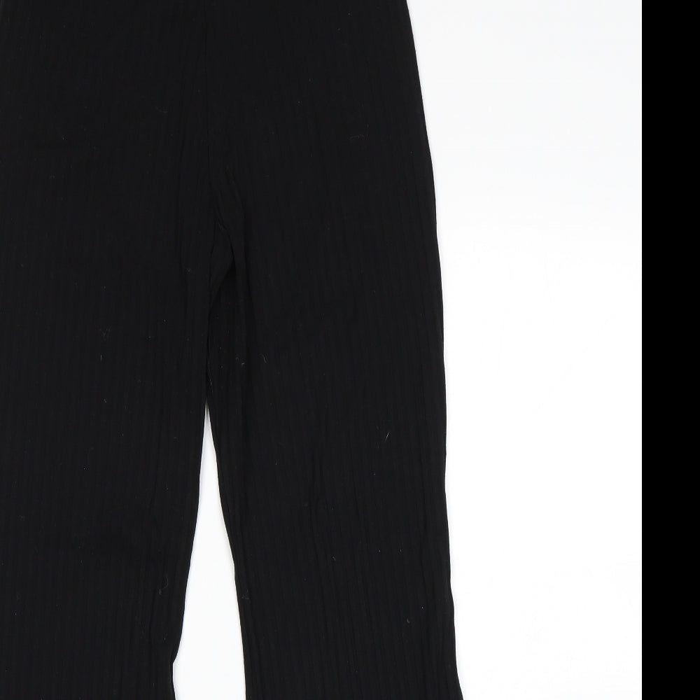 H&M Womens Black   Trousers  Size S L30 in - Flared
