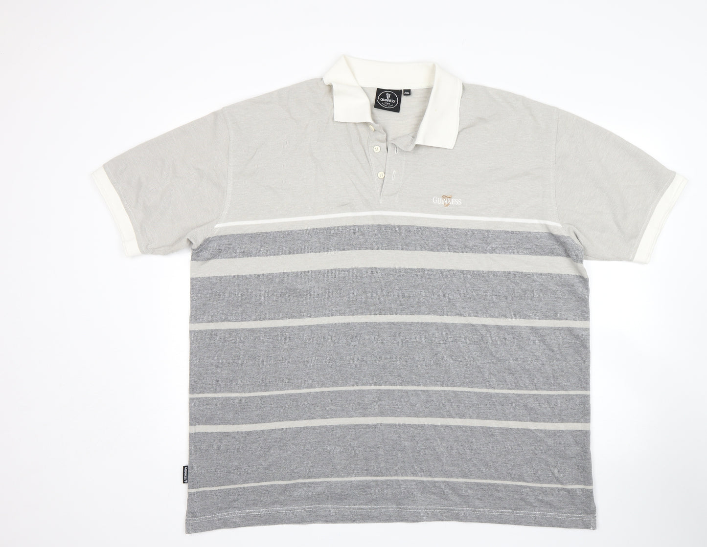 Guinness Mens Multicoloured    Polo Size 2XL