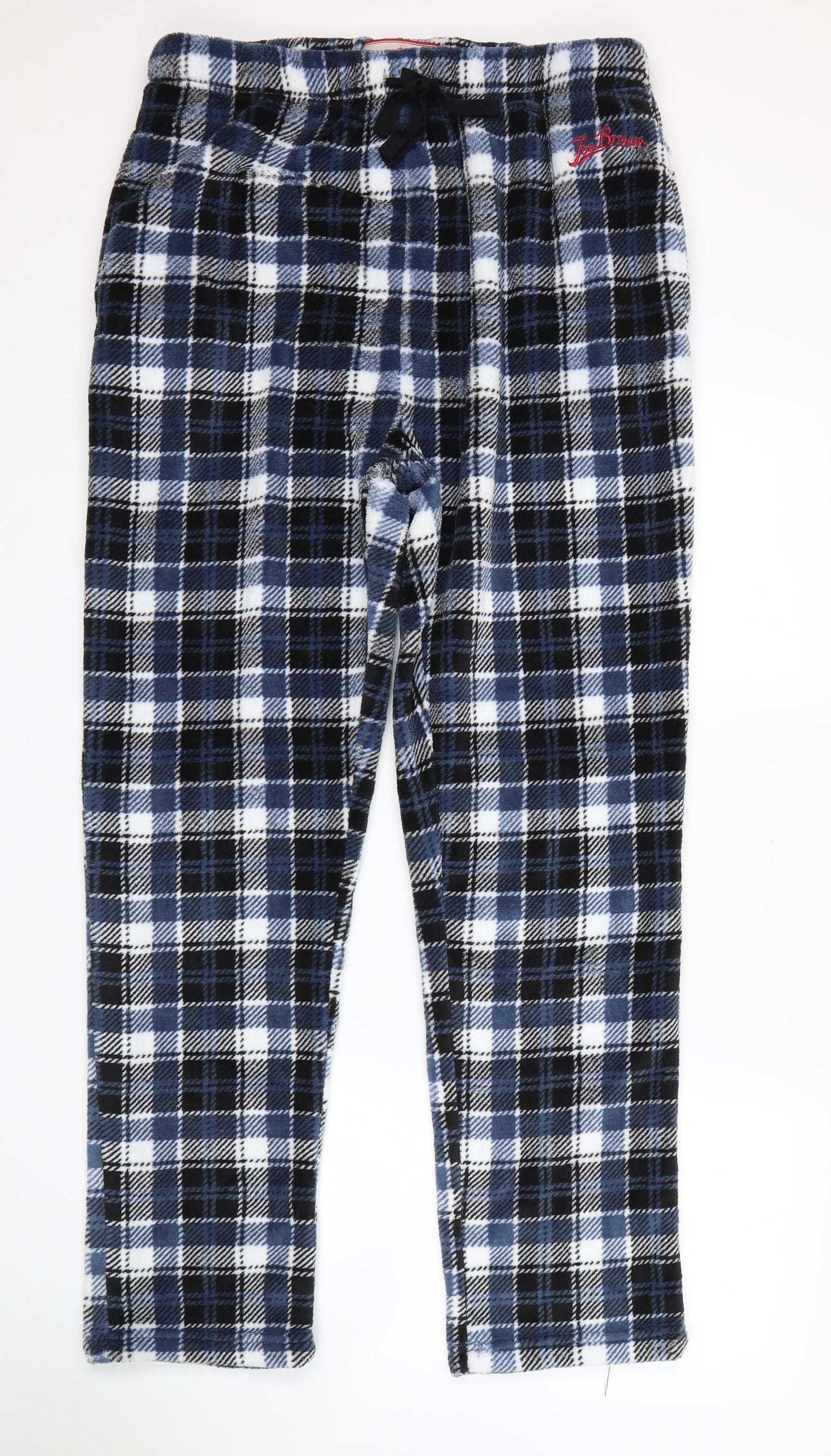 Joe Browns Mens Multicoloured Plaid   Pyjama Pants Size L