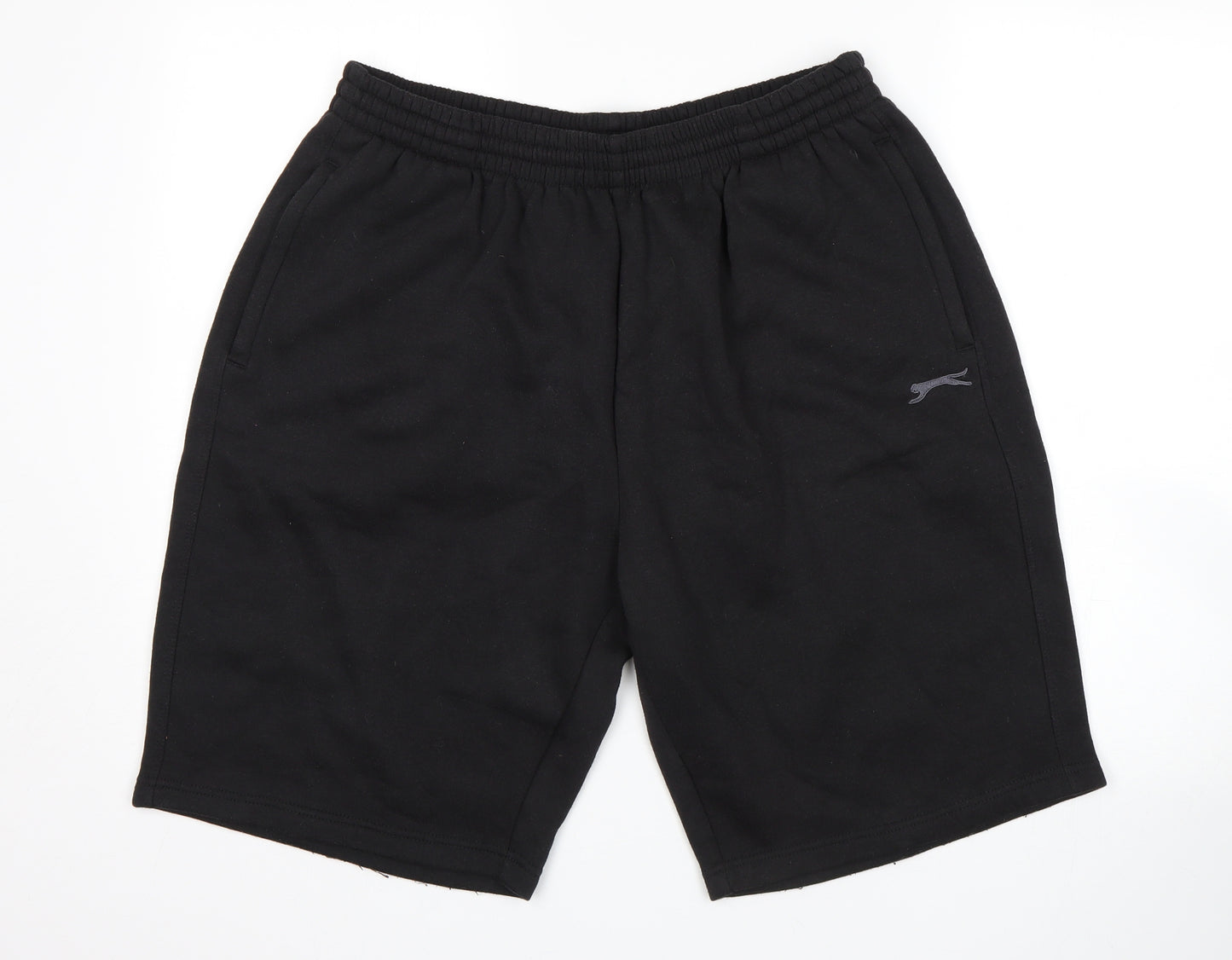 Slazanger Mens Black   Sweat Shorts Size 2XL