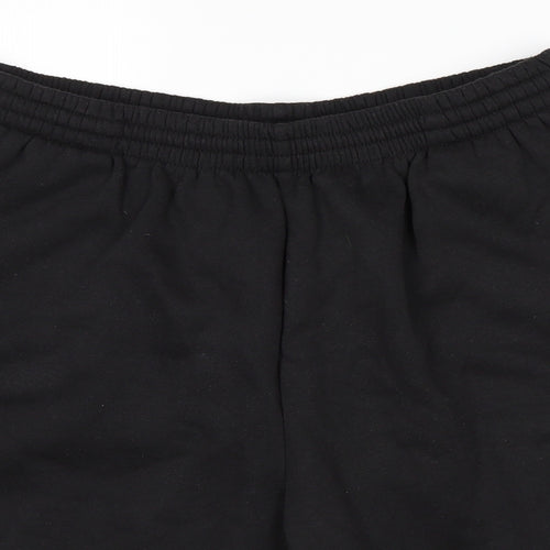 Slazanger Mens Black   Sweat Shorts Size 2XL