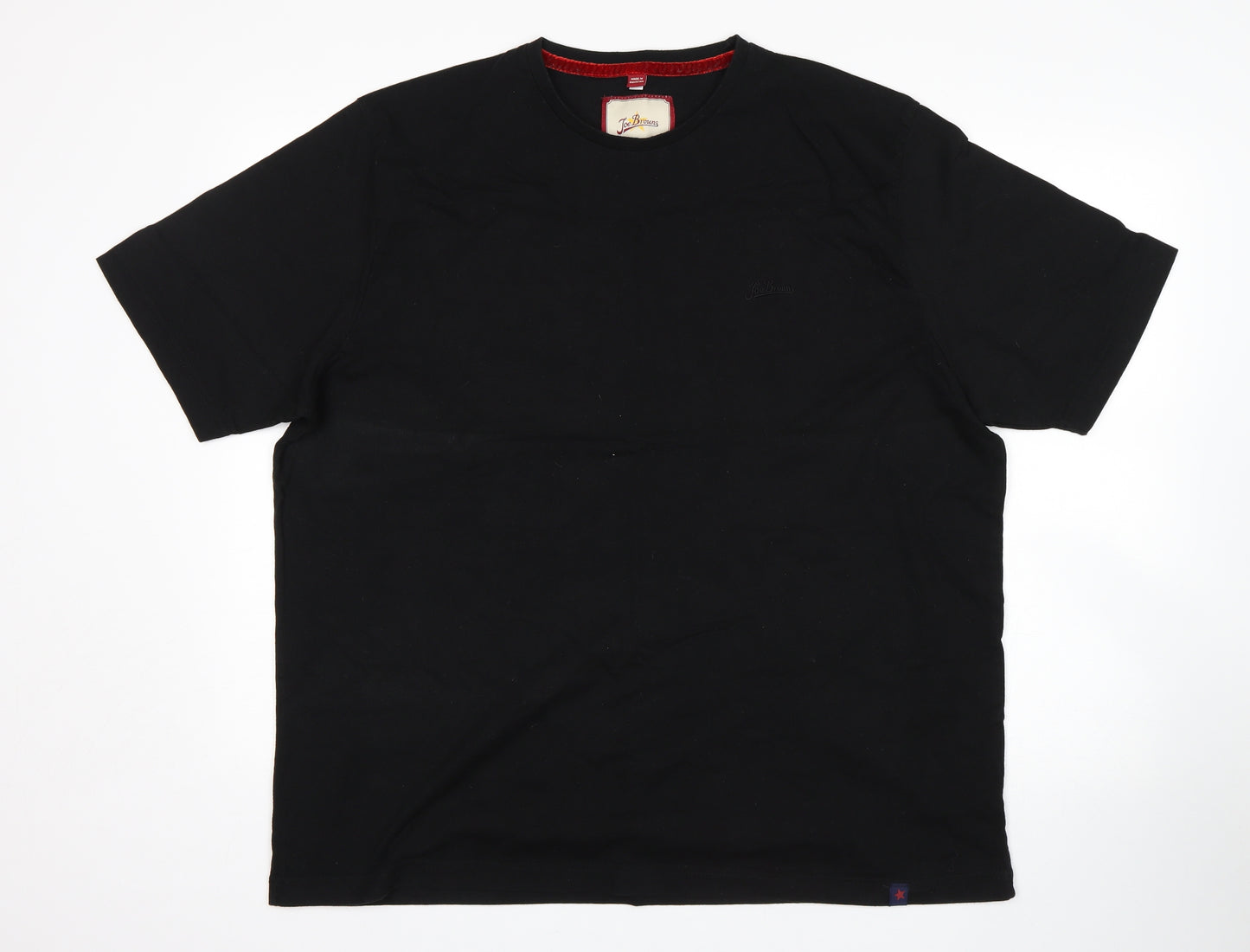 Joe Browns Mens Black    T-Shirt Size XL