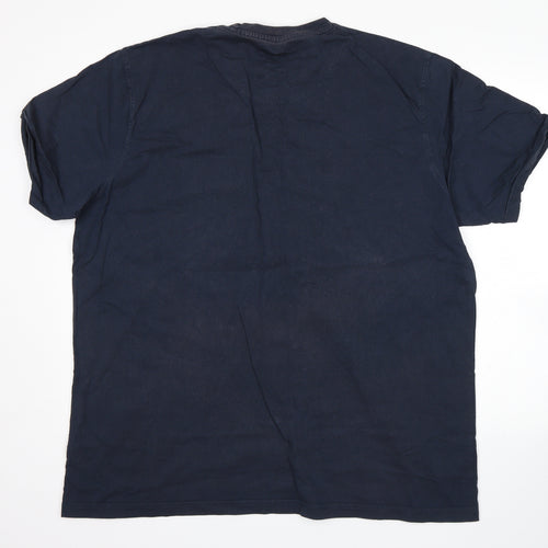Joe Browns Mens Blue    T-Shirt Size XL