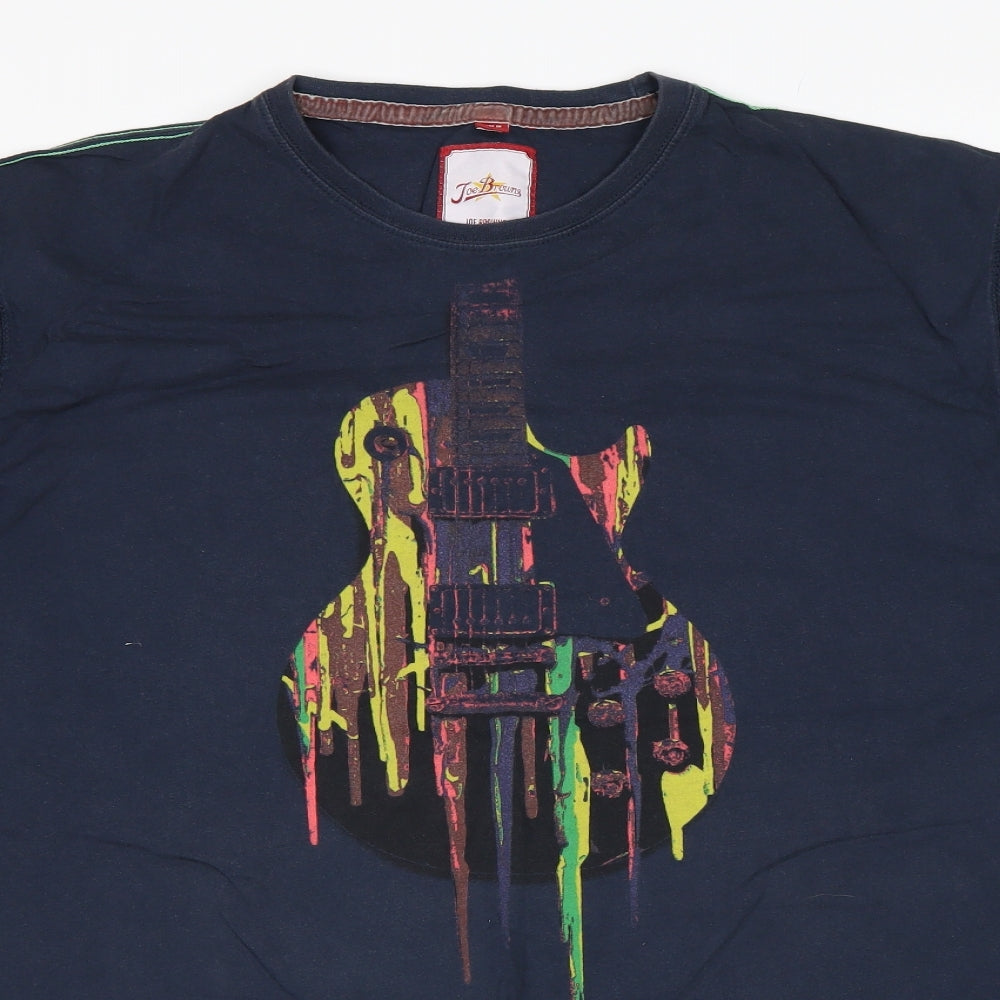 Joe Browns Mens Blue    T-Shirt Size 2XL