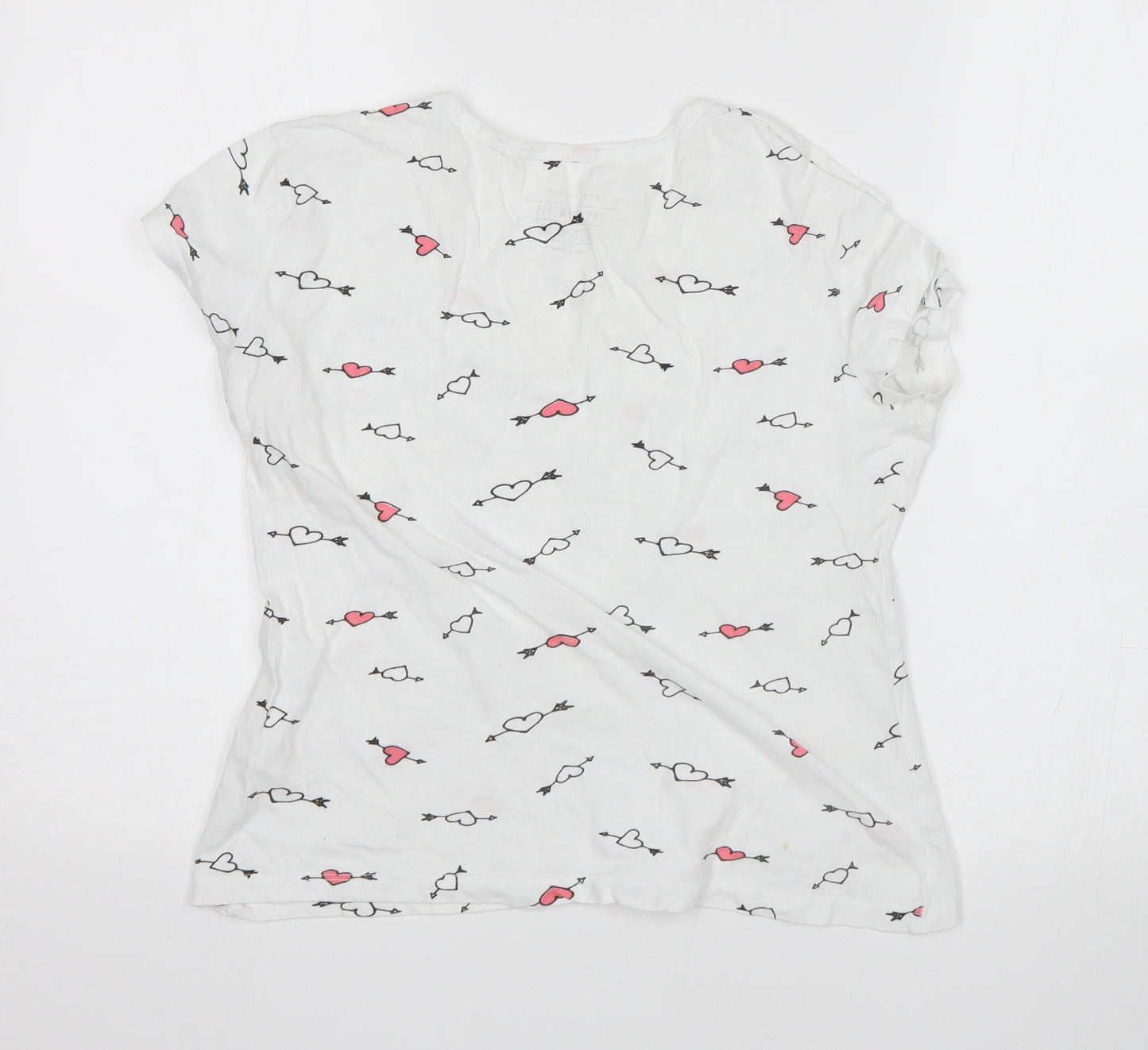 Atmosphere Womens White   Basic T-Shirt Size 10