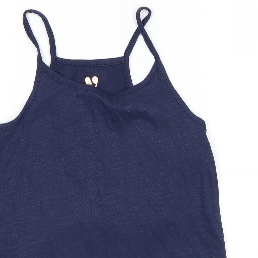Very Girls Blue   Basic Tank Size 12 Years