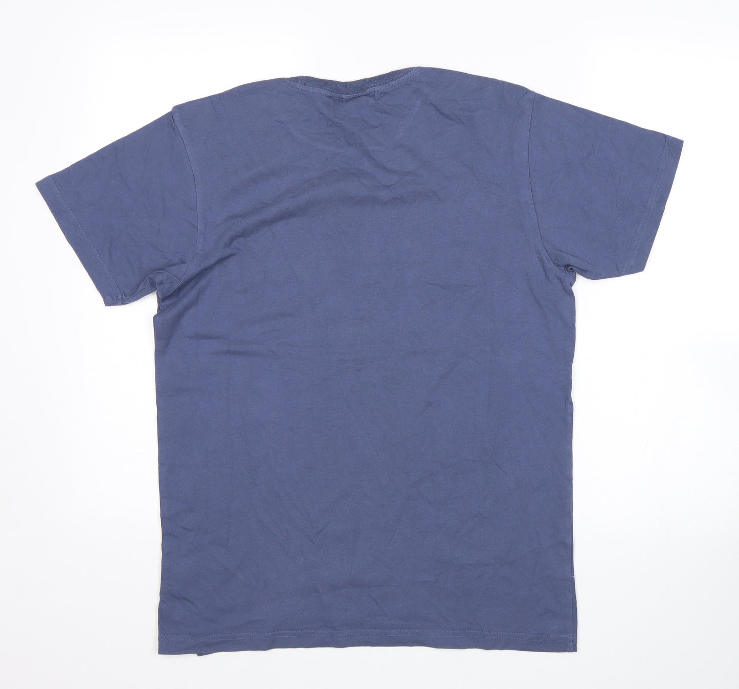 Bench Mens Blue    T-Shirt Size S