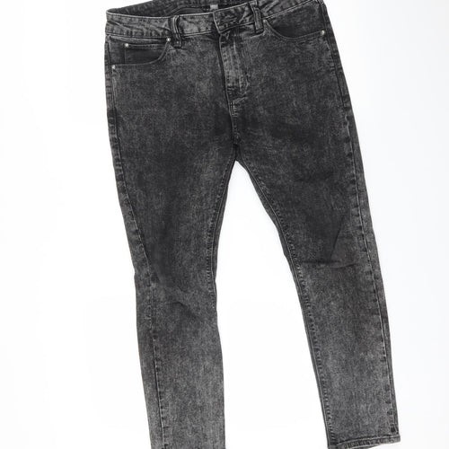 ASOS Mens Black   Skinny Jeans Size 32 in L30 in