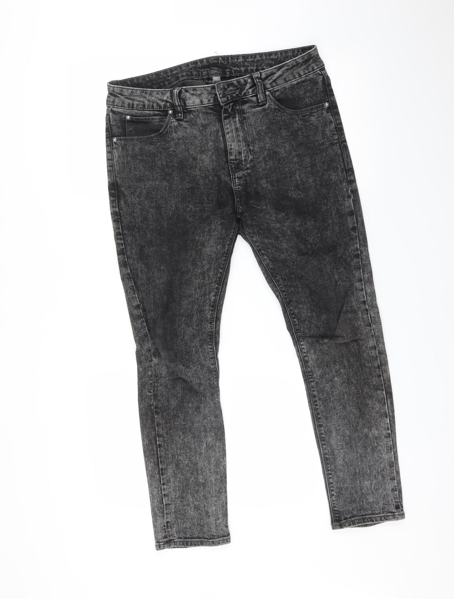 ASOS Mens Black   Skinny Jeans Size 32 in L30 in