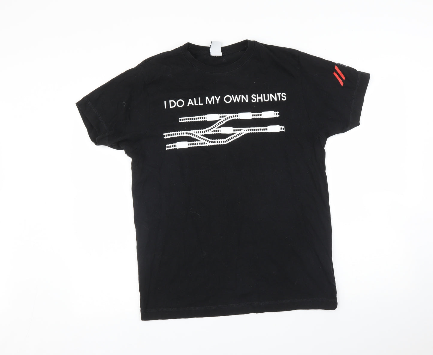 Continental Mens Black    T-Shirt Size M  - NAtional railway