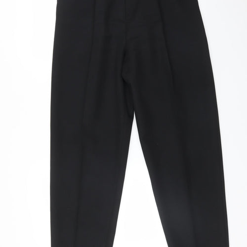 St michael Womens Black   Trousers  Size 16 L28 in