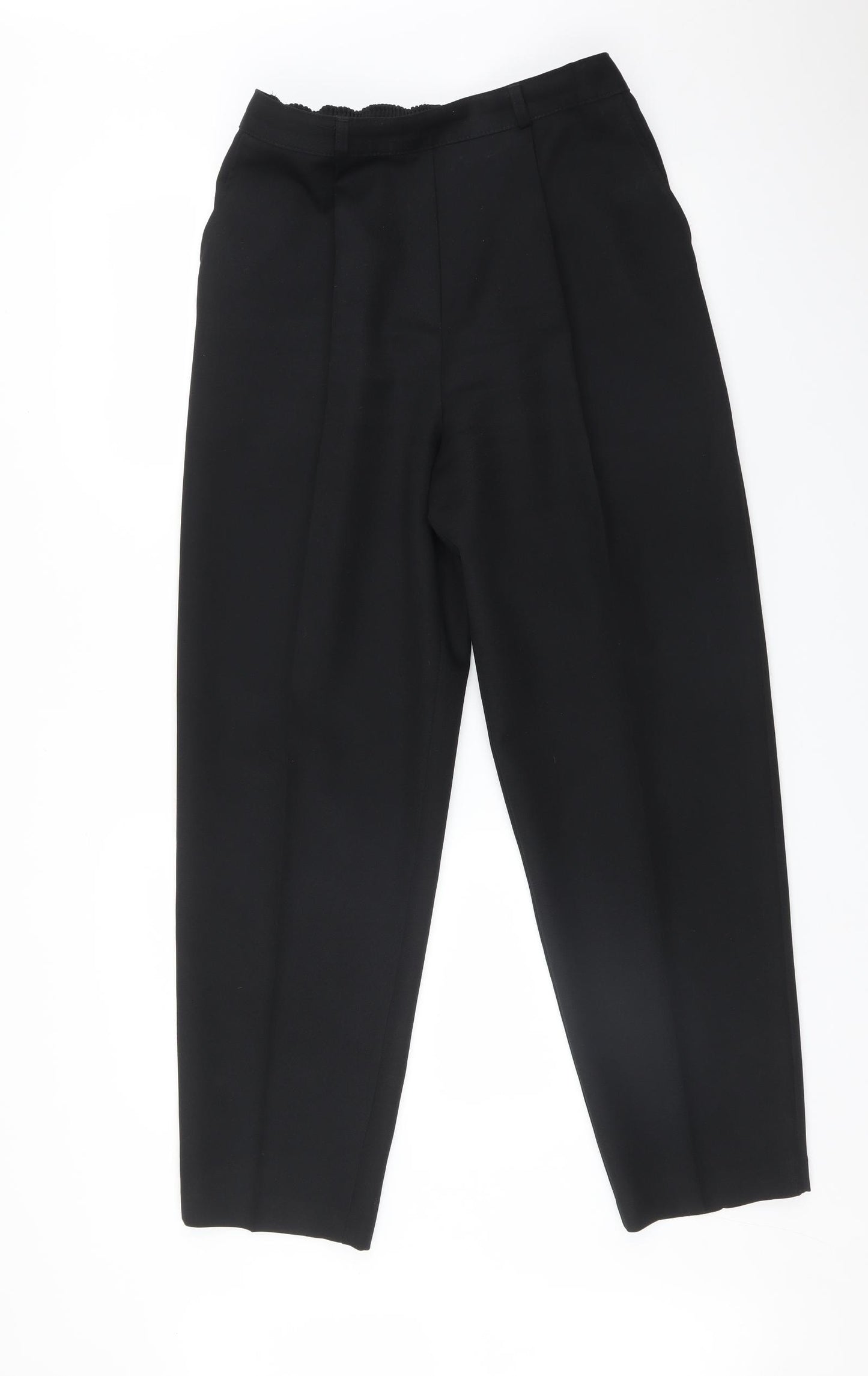 St michael Womens Black   Trousers  Size 16 L28 in