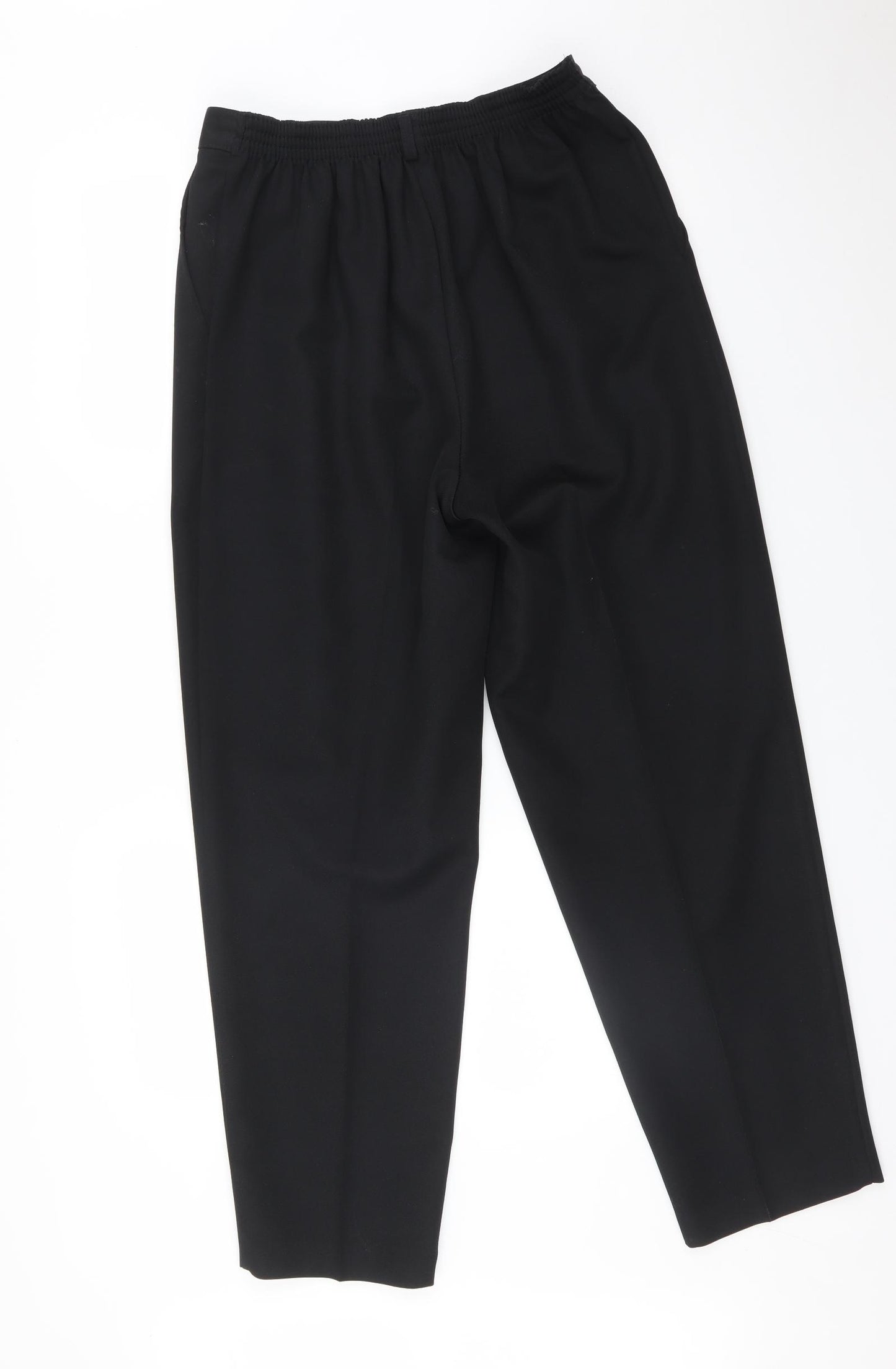 St michael Womens Black   Trousers  Size 16 L28 in