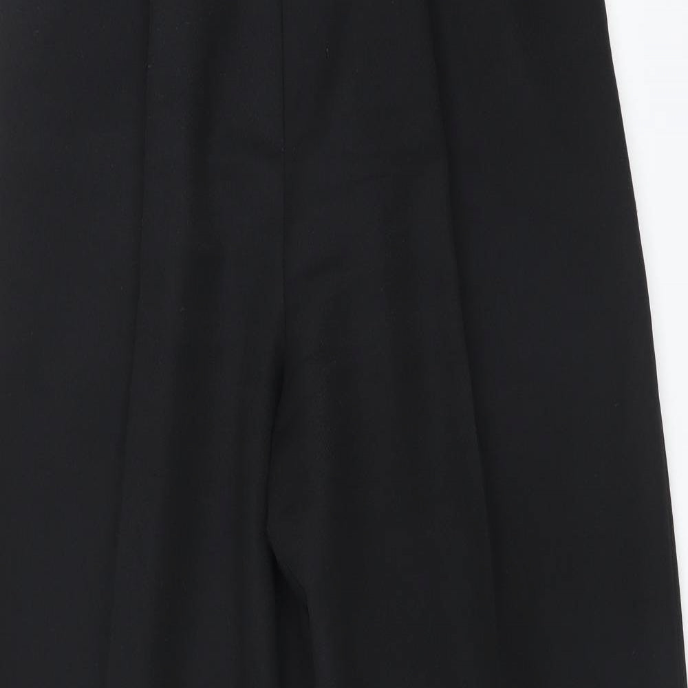 St michael Womens Black   Trousers  Size 16 L28 in