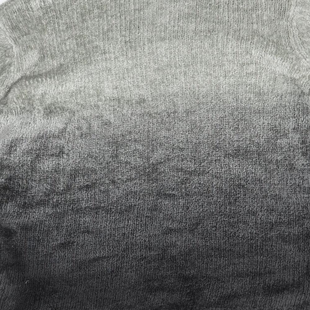 Debenhams Womens Grey Striped  Pullover Jumper Size 10