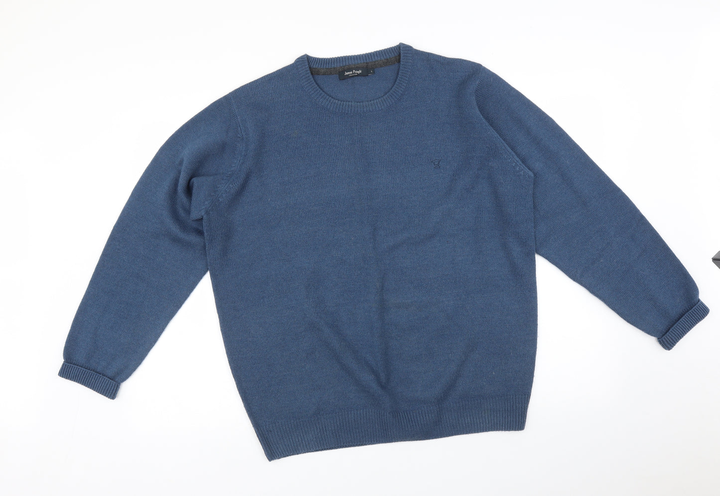 James pringle Mens Blue   Pullover Jumper Size L