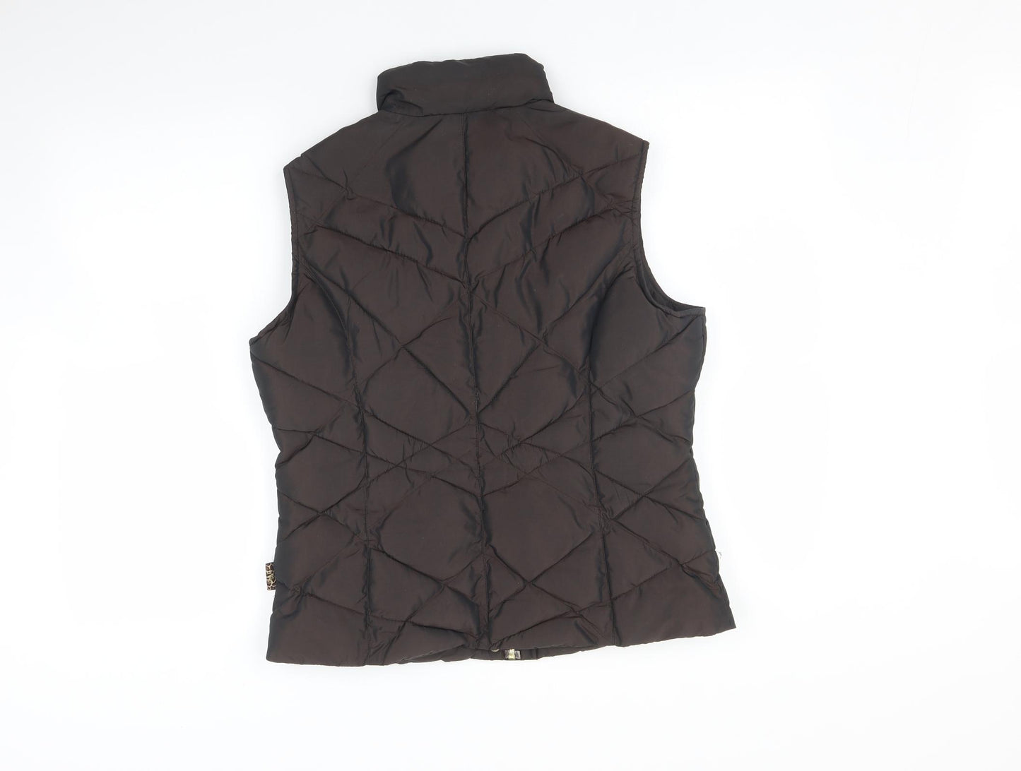 Per Una Womens Brown   Gilet Jacket Size M
