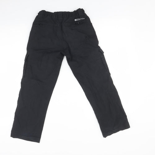 Mountain Warehouse Boys Black    Trousers Size 7-8 Years