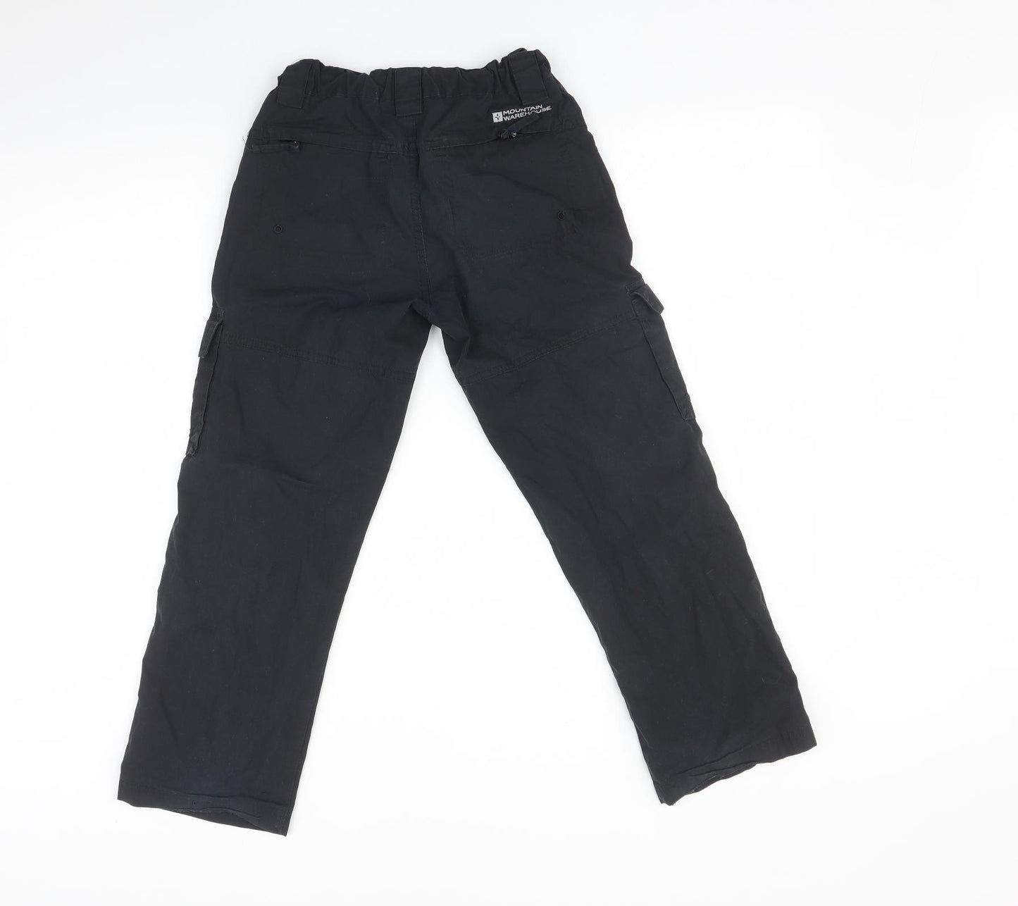 Mountain Warehouse Boys Black    Trousers Size 7-8 Years