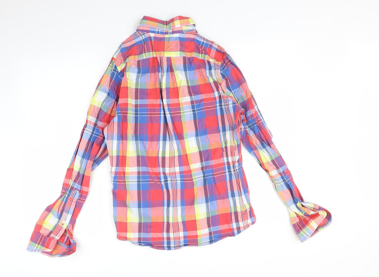 Abercrombie & Fitch Mens Multicoloured Check   Button-Up Size S