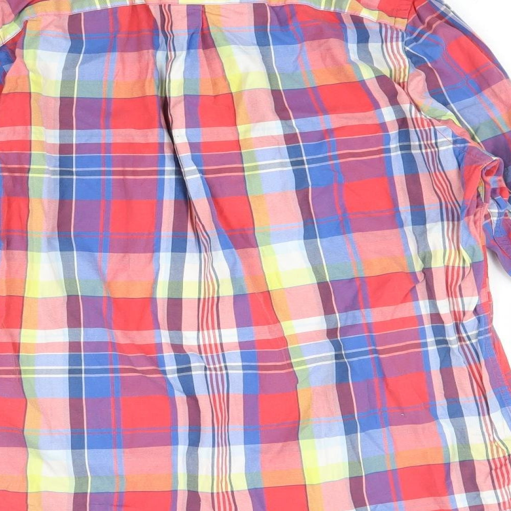Abercrombie & Fitch Mens Multicoloured Check   Button-Up Size S