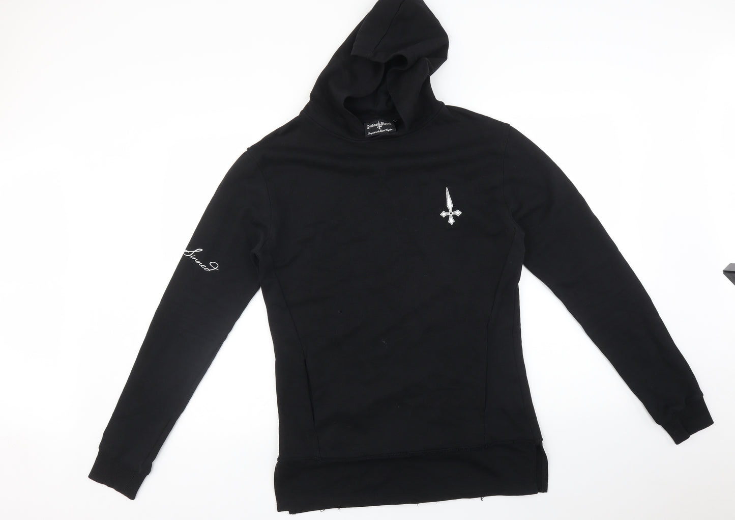 Judas Sinned Womens Black   Pullover Hoodie Size L