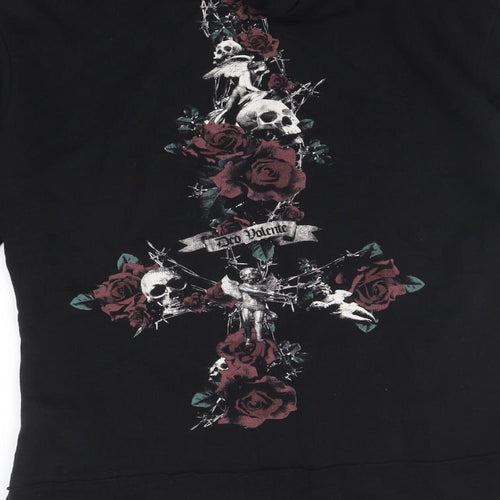 Judas Sinned Womens Black   Pullover Hoodie Size L