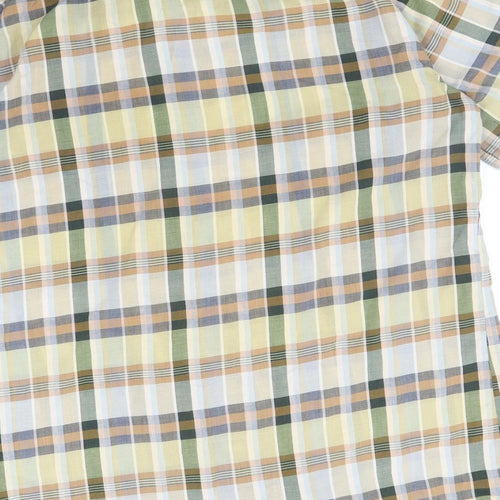 Preworn Mens Multicoloured Check   Button-Up Size L