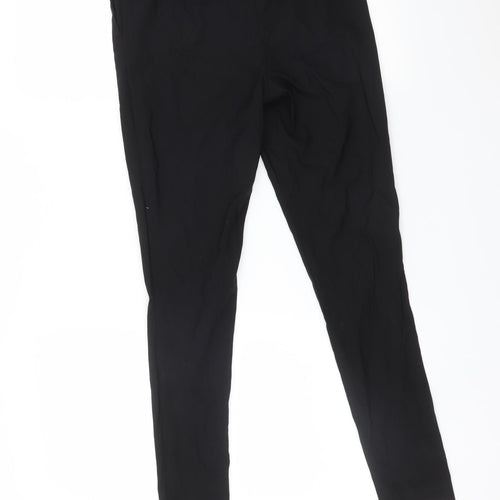 Preworn Womens Black   Trousers  Size 8 L27 in