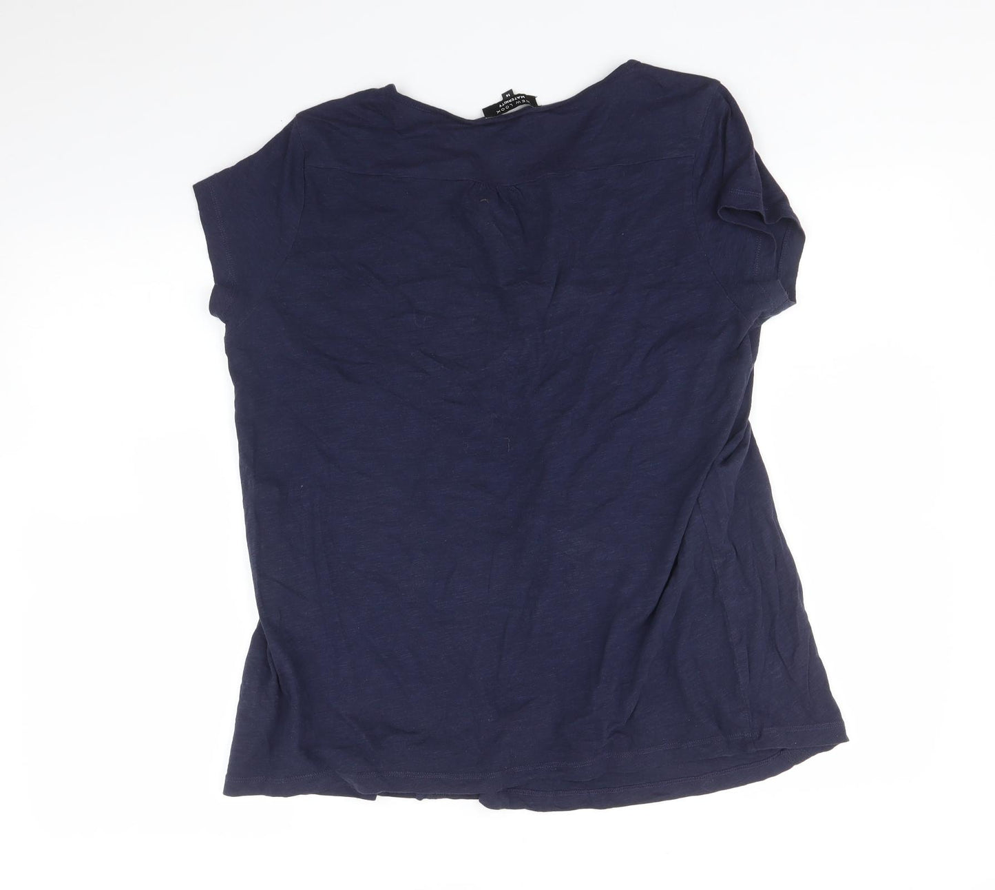 New Look Womens Blue   Basic Blouse Size 14