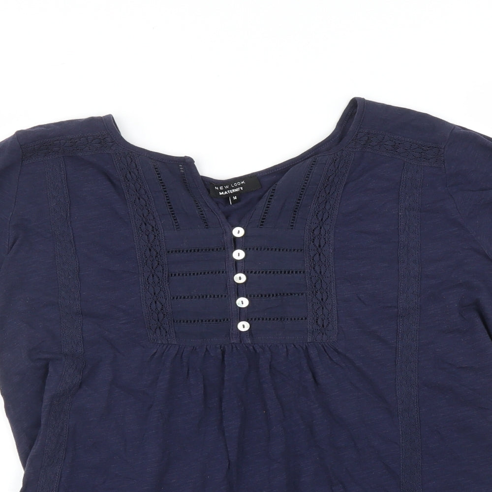 New Look Womens Blue   Basic Blouse Size 14
