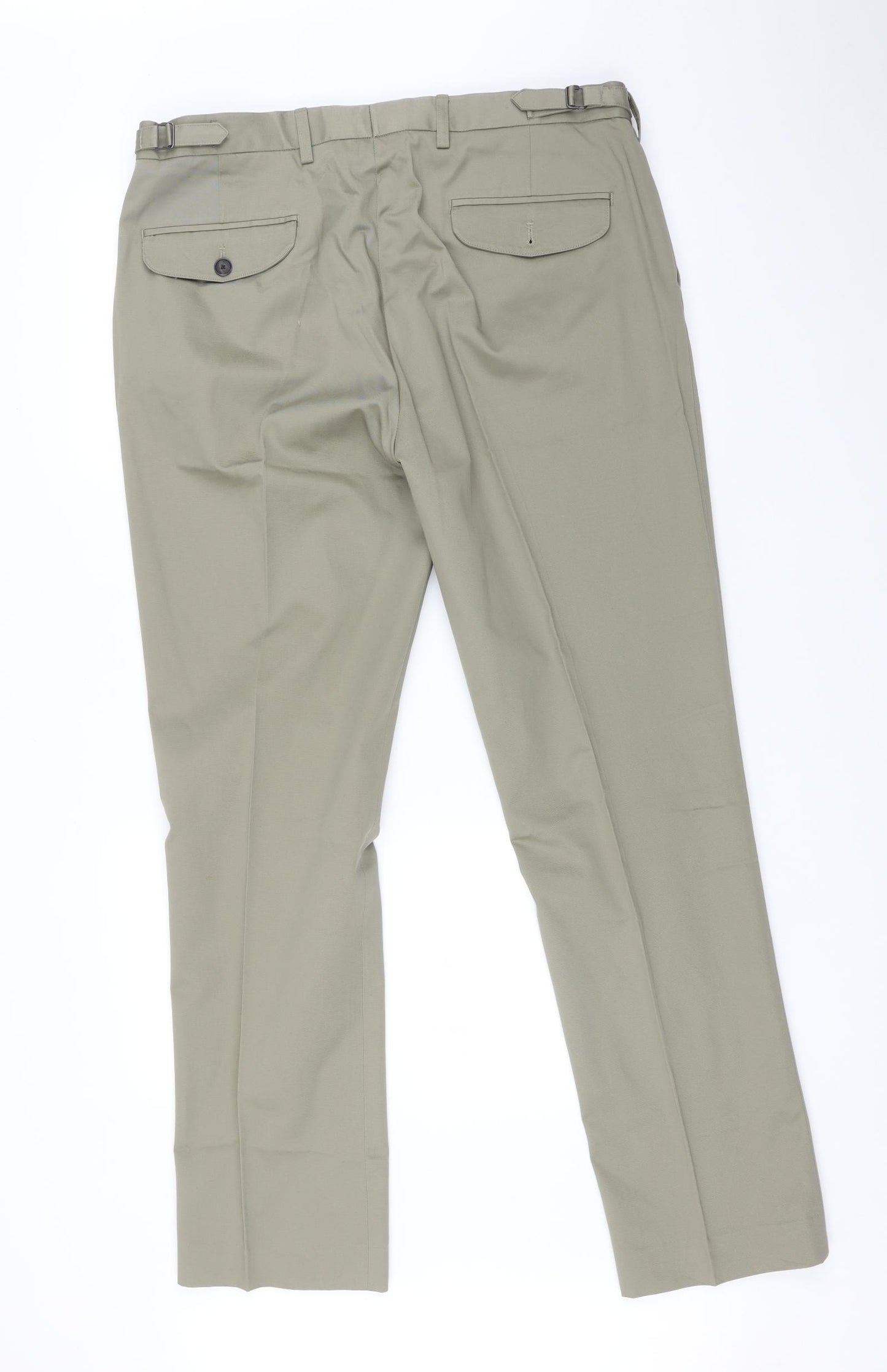 Jeff Banks Mens Green   Trousers  Size 36 in L32 in