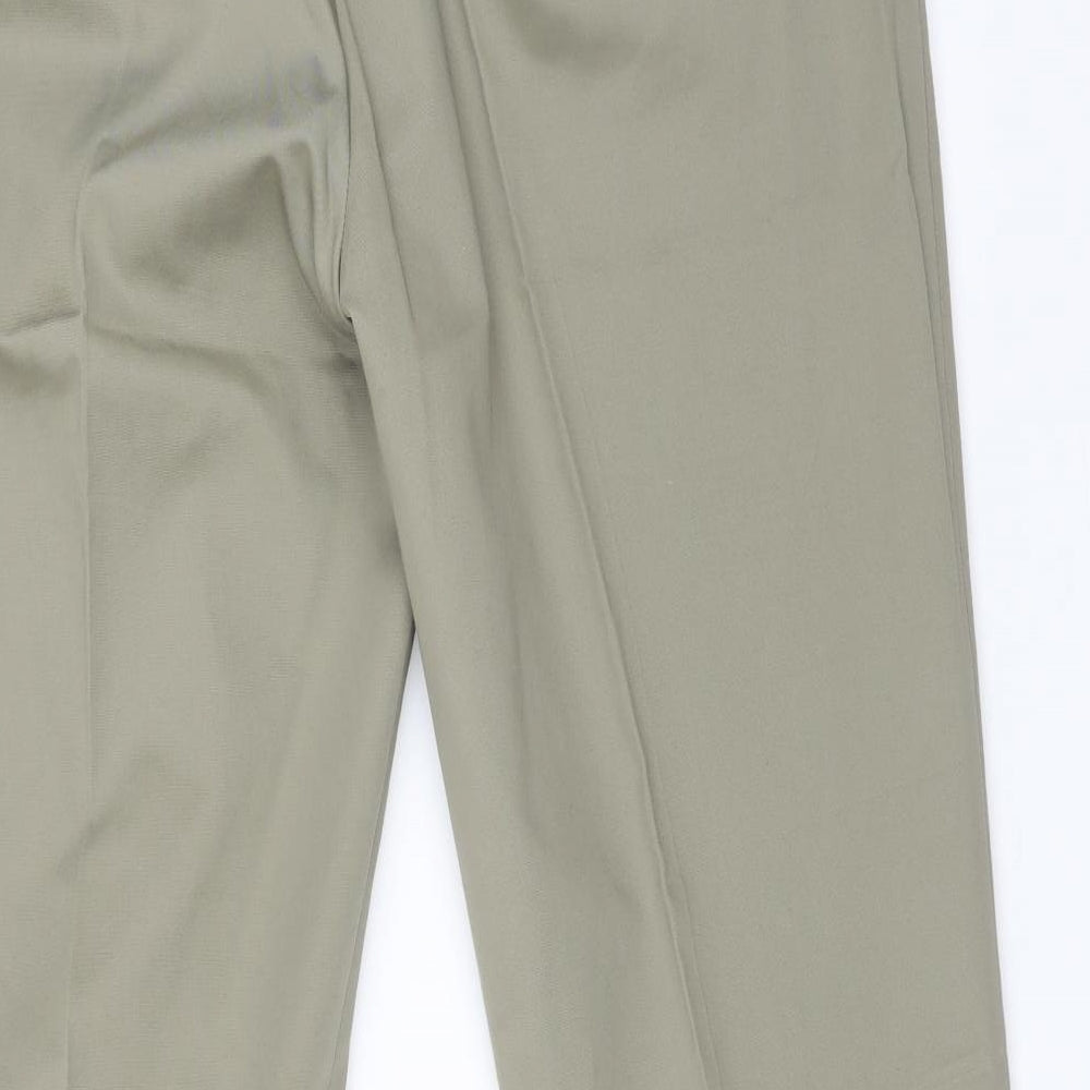 Jeff Banks Mens Green   Trousers  Size 36 in L32 in
