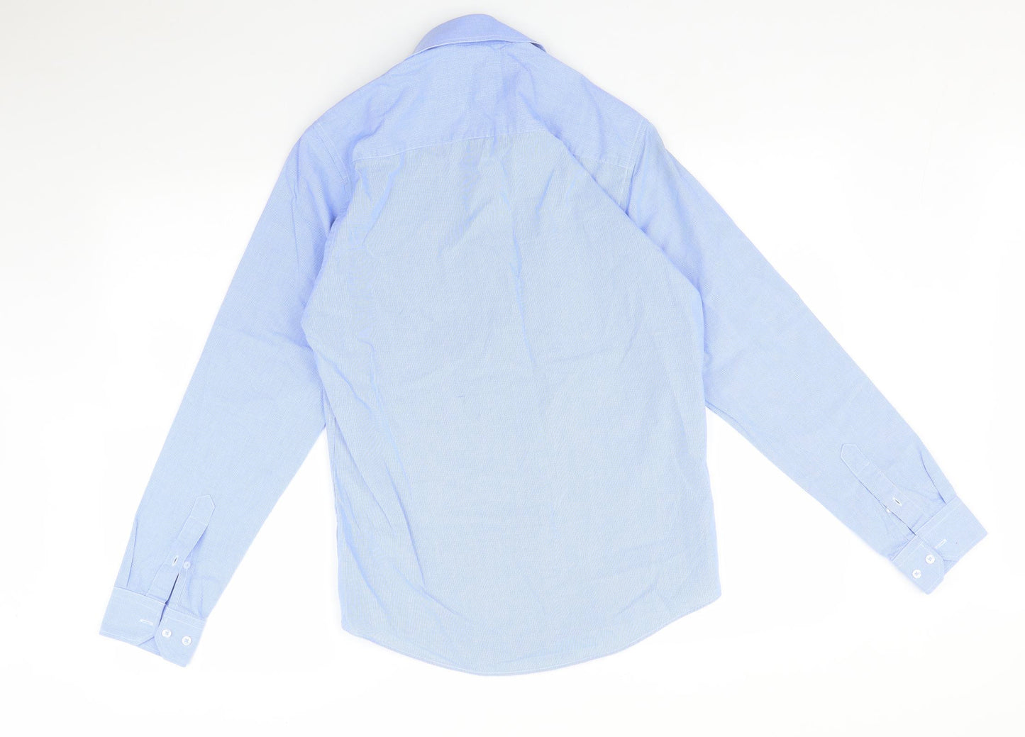 Primark Mens Blue    Button-Up Size 14.5