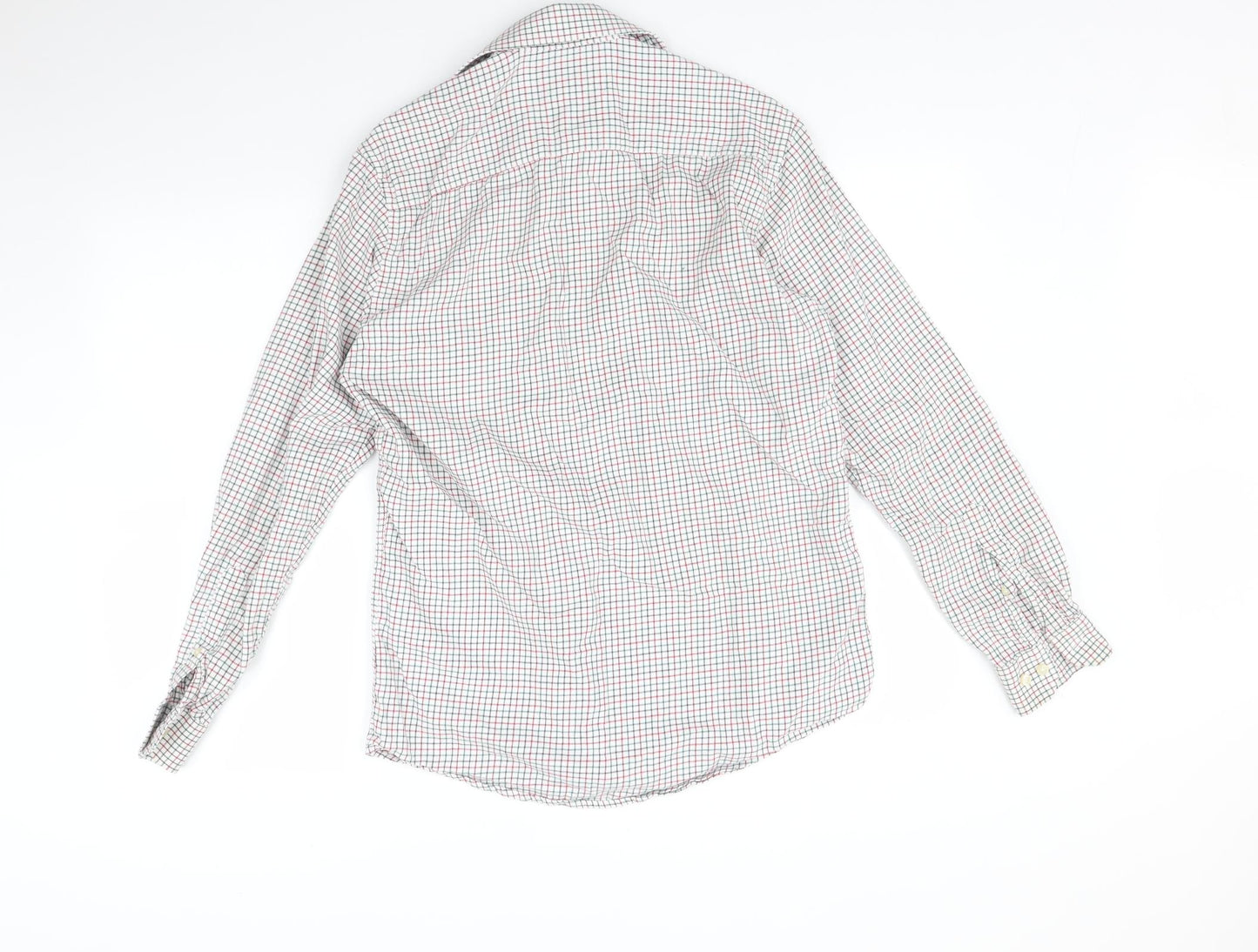 Gurteen Mens Multicoloured Check   Button-Up Size 15.5