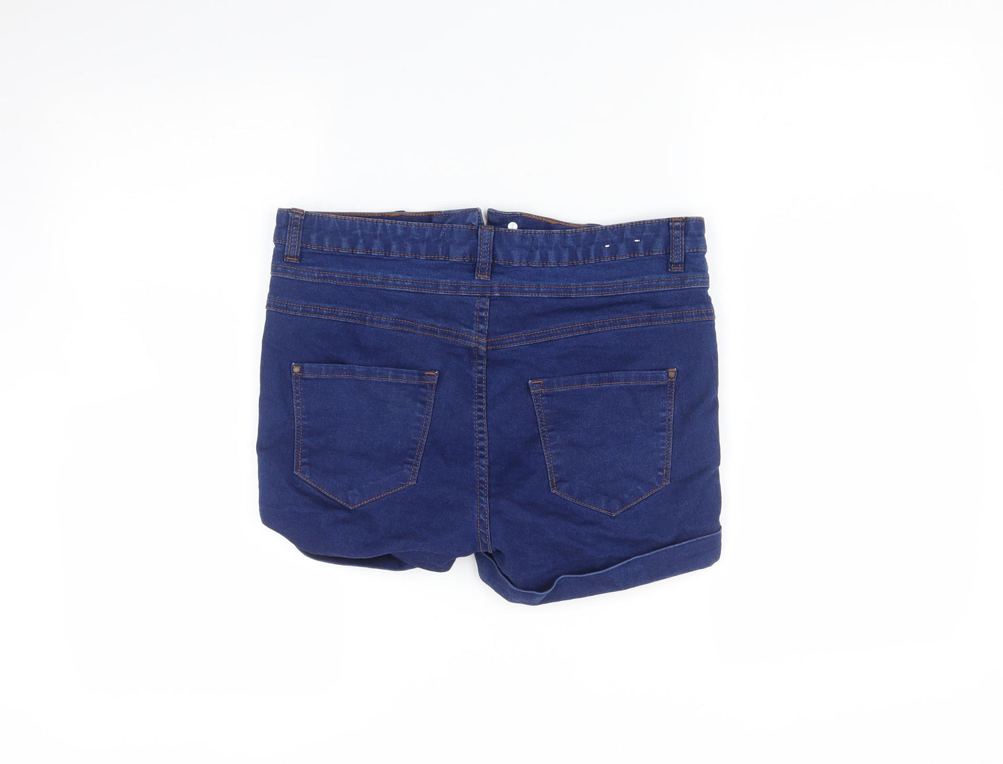 New Look Womens Blue   Hot Pants Shorts Size 12